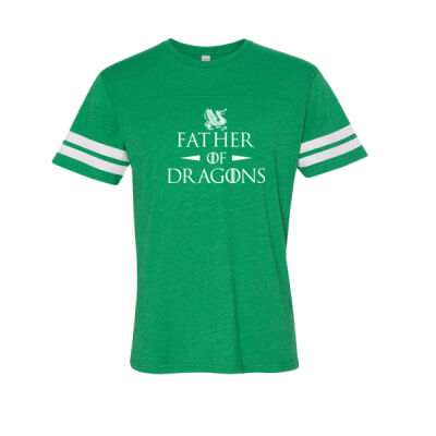 Father of Dragons Vintage Football Tee Thumbnail
