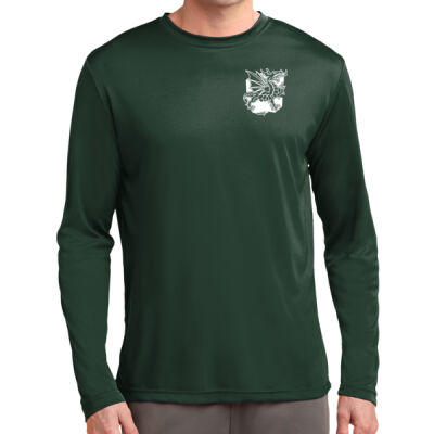 Adult Dragon Icon Long Sleeve Posicharge Tee Thumbnail