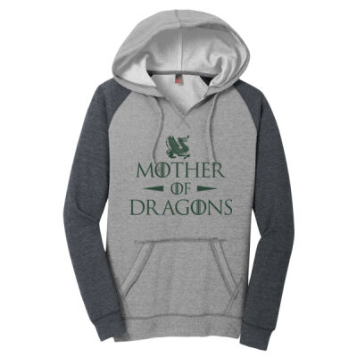 Mother of Dragons Raglan Hoodie Thumbnail